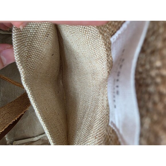 Apolis Global Citizen #WomanUp Burlap Tote Bag NWT - Picture 6 of 9